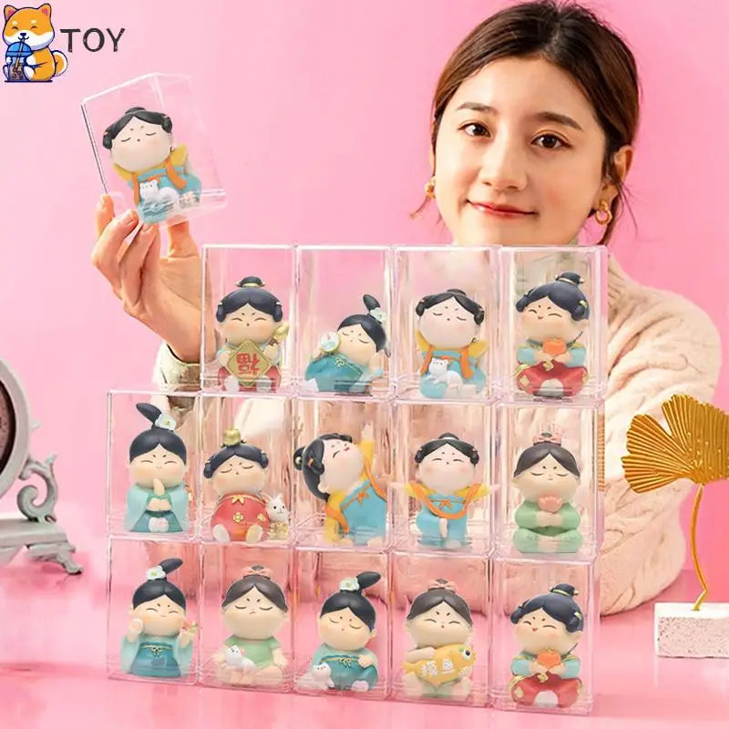 

1 шт., коробка-витрина для кукол, маленькая модель, коробка для хранения, Пылезащитная коробка, искусственная прозрачная витрина, стеллаж-витрина