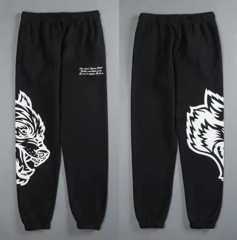 DARC Wolves Joggers Street Pants Casual Warm Oversize Pull Rope Baggy Joggers US Oversize Pants Hip Hop Trousers 2024 New 2