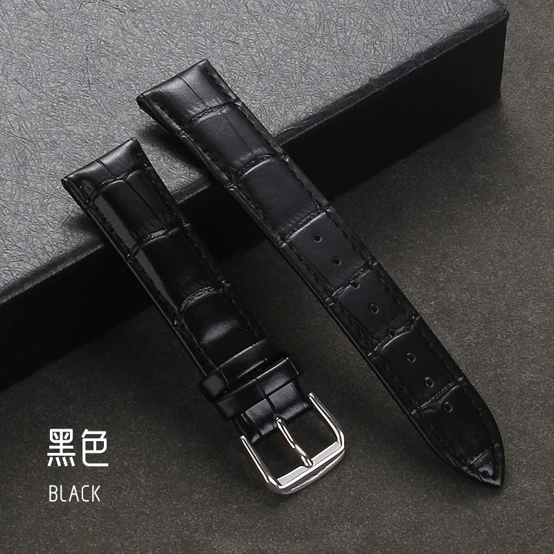 حقيقية جلد العجل حزام ساعة اليد سلوب نمط سوار 12/1...