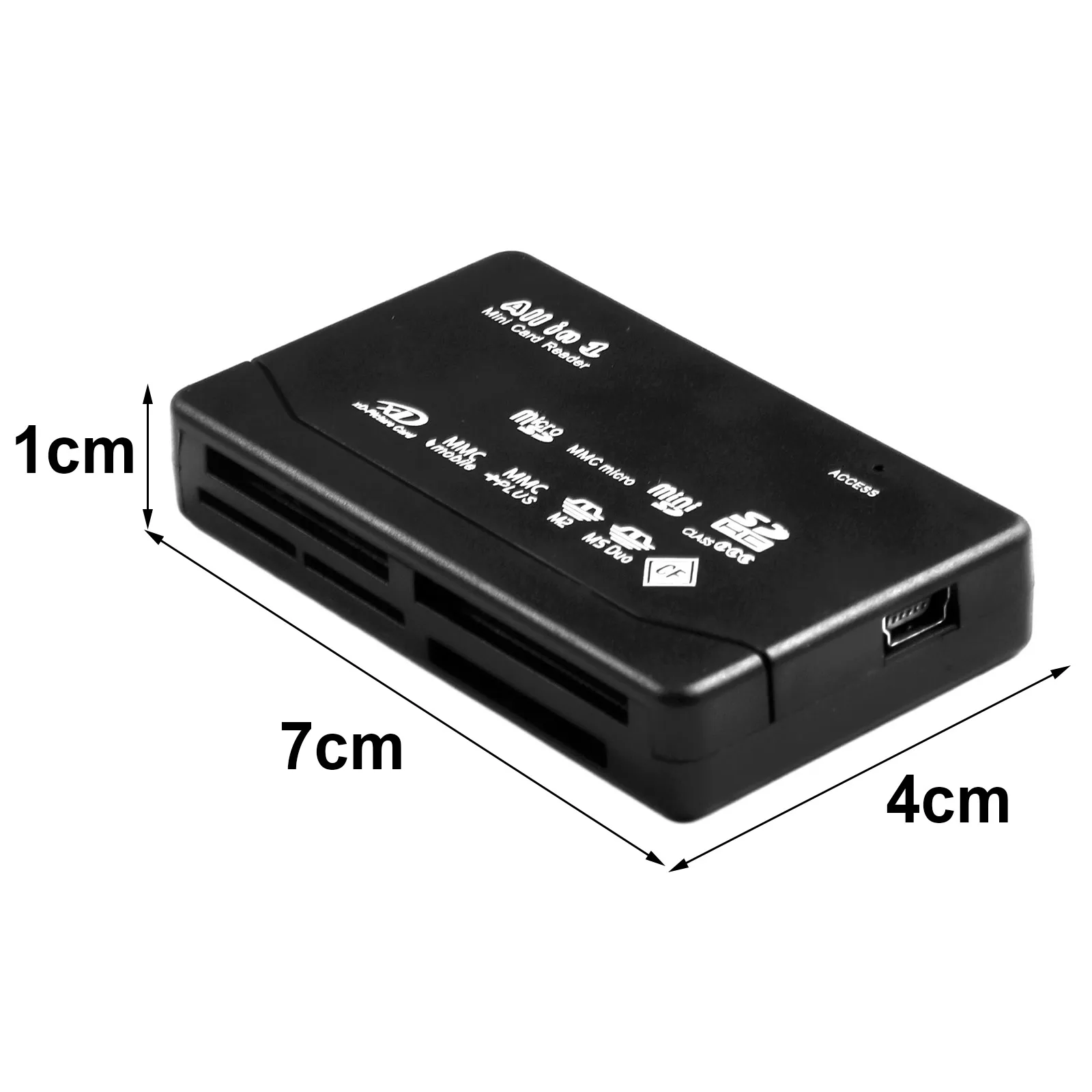 

Card Adapter Card Reader Memory Accessory Tool Up to 480 Mb USB 2.0 SD CF XD MS MMC High Quality Brand New Hot