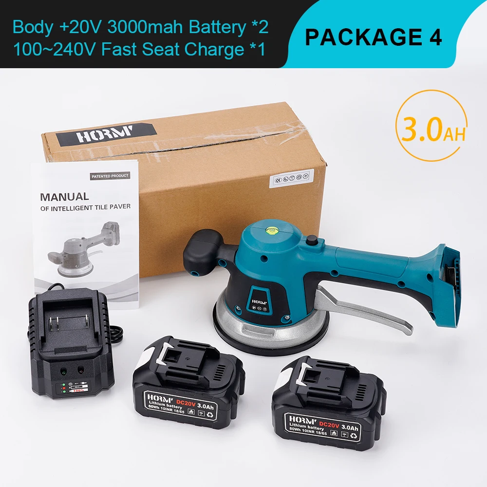 20V Wireless Tiles Tiling Machine Adjustable 6 Speed Automatic Tiles