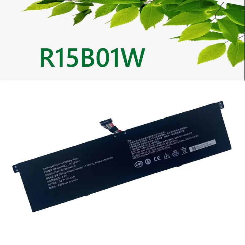 

R15B01W Laptop Battery For Xiaomi Pro 15.6" GTX TM1701 Series Notebook
