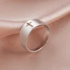 Amaxer For Women and Men Ring Stainless Steel Classical Hollow Cross Gold Color Church Wedding Party Jewelry Gift 3