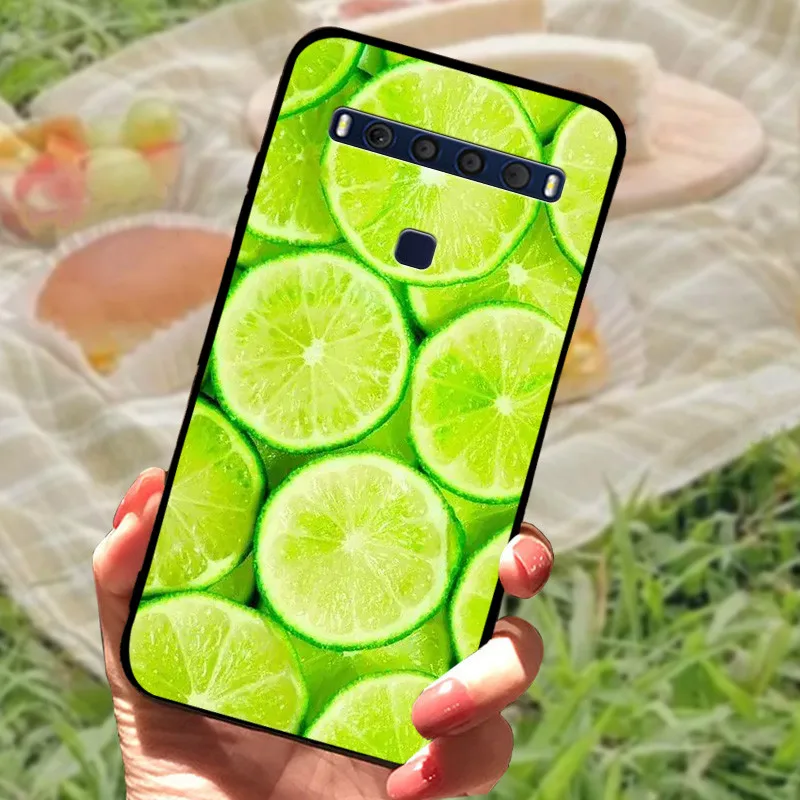 Elegant Marble Black Silicone Soft Bumper Protective Case Cover