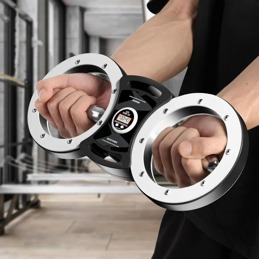 Forearm Strengthener,Wrist Strengthener,Grip Strength Trainer, Arm Workout Equipment for Men and Women, 8-Shaped Forearm Strengt