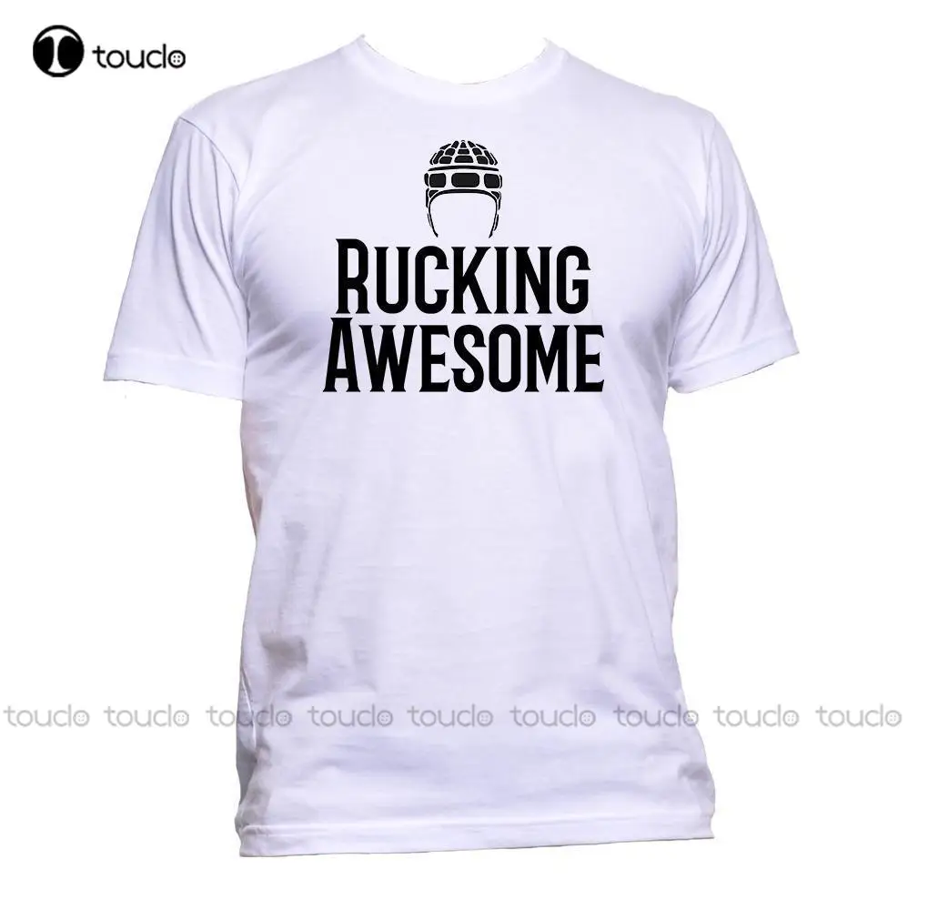 

Men'S T-Shirt Newest Rucking Awesome Rugbier Slogan T-Shirt Mens Womens Unisex Fashion Comedy Cool Base Shirt fashion funny new