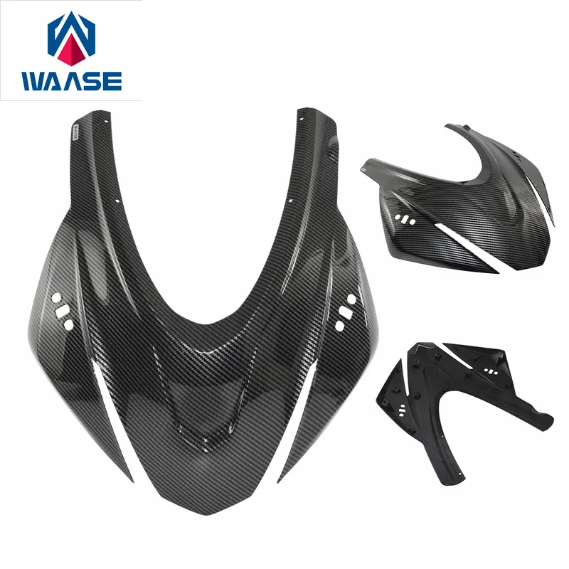 

Waase для передней фары Aprilia RS660 RS 660 2020 2021 2022, верхняя панель передней фары, искусственная кожа
