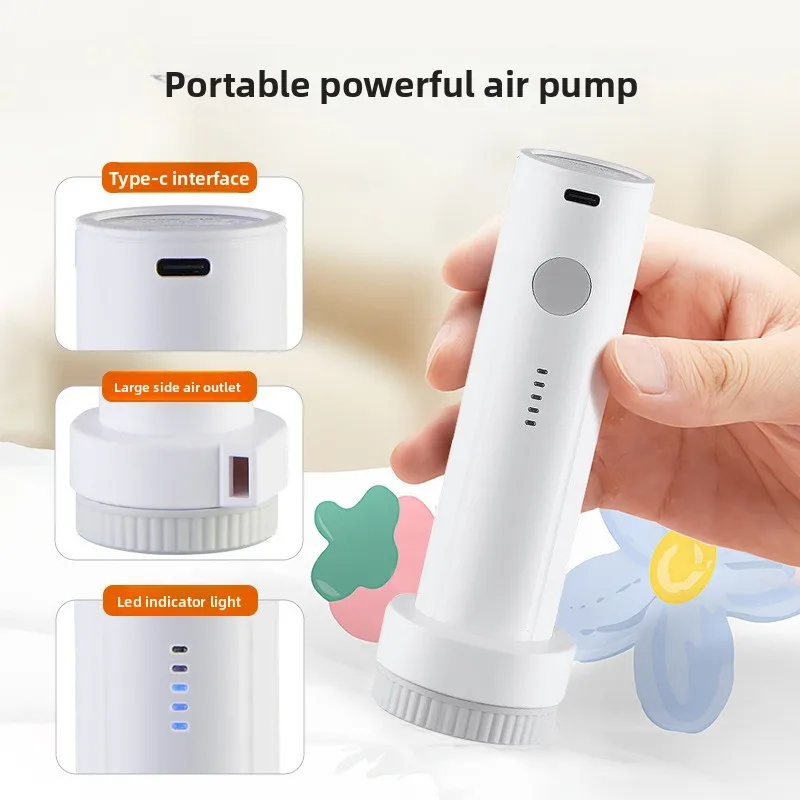 รูปสินค้า ปั๊มสุญญากาศพกพา ชาร์จ USB บีบอัดพื้นที่