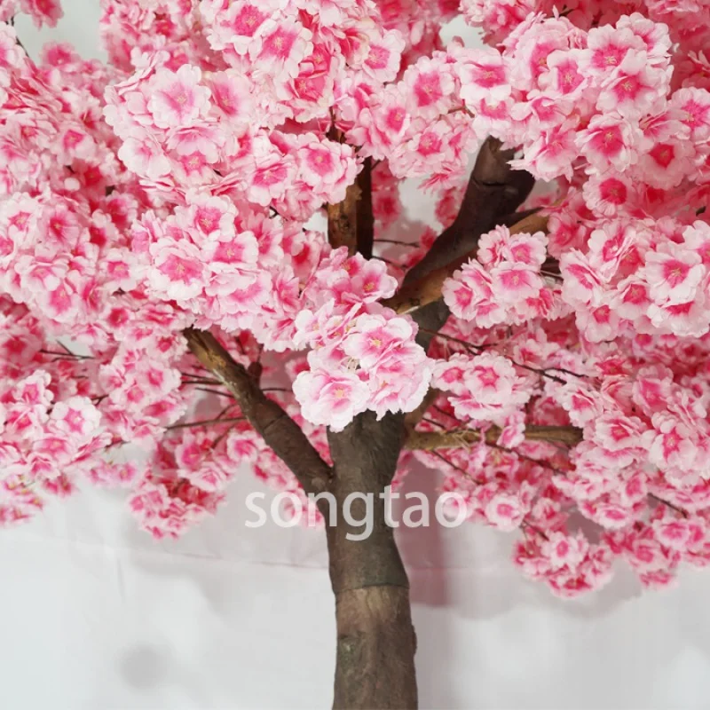 Custom. songtao 실내 야외 맞춤형 센터피스 핑크, 벚꽃 나무 아치 나무