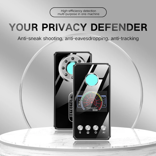 Laser Infrared Detector Signal GPS Tracker Mini Bug Finder Anti Spy Detector Wiretapping Wireless Cam Bug Gadget VS K18/K88/K98 1