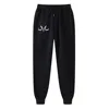 Anime Sweatpants Outdoor Exercise Jogging Fitness Pants Men and Women Sweatpants Spring and Autumn Drawstring Trousers S-3XL 1
