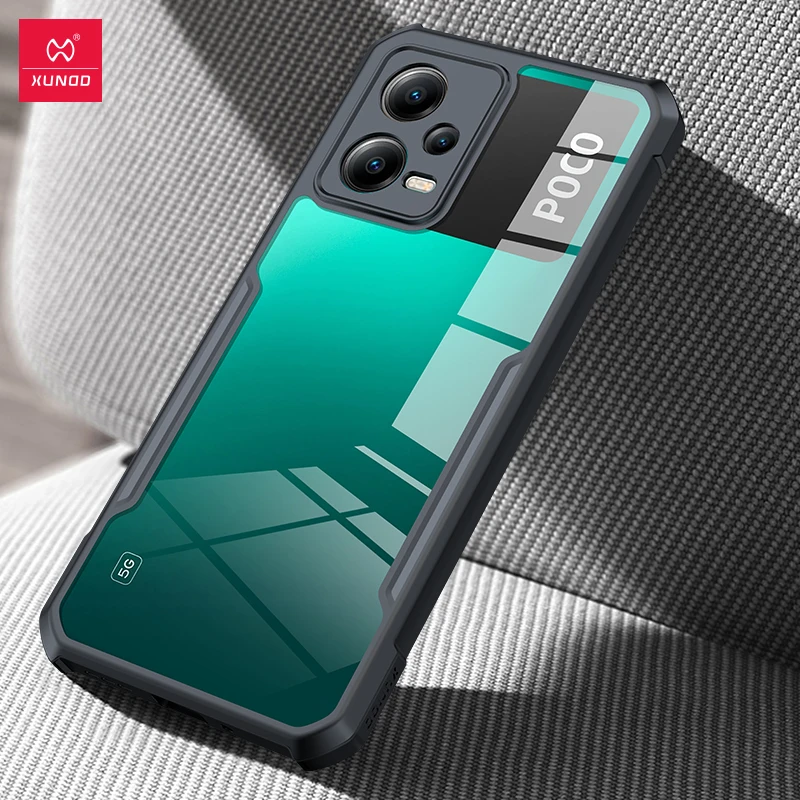 

For POCO X5 Pro 5G Case,Xundd For POCO X5 X5 Pro Airbag Shockproof Bumper Shell,Lens Full Protection Back Tranparent Phone Cover