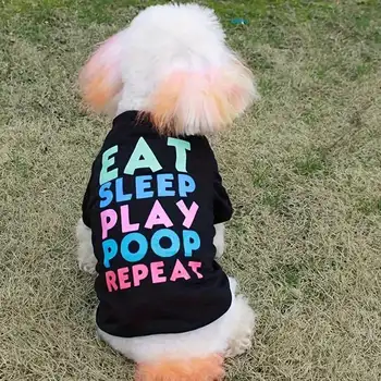 Cute Breathable Dog T-Shirt 4