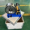 Portable Manual 1/4-1" Hydraulic Hose Crimping Tool Hydraulic Hoses Fittings Pressing Machine Pipe End Forming Machine Plastic 4