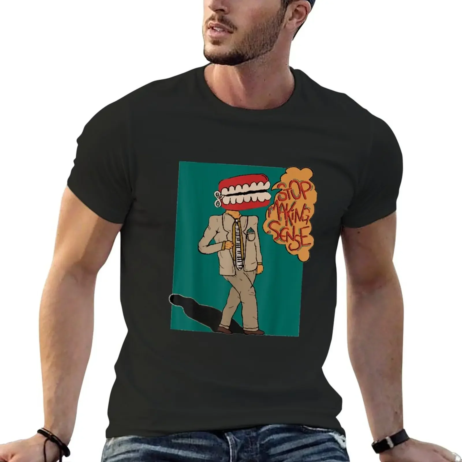 

Talking Heads Stop Making Sense T-Shirt summer top Short sleeve tee sweat men t shirts