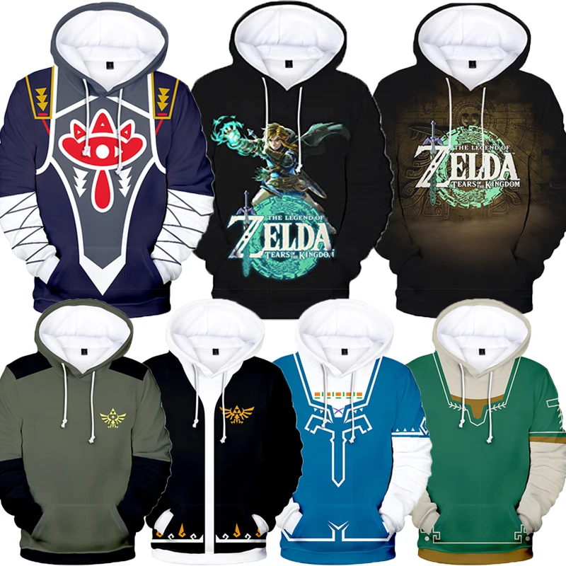Sudadera-con-estampado-3D-de-The-Legend-of-Zelda-para-hombre-Jersey ...