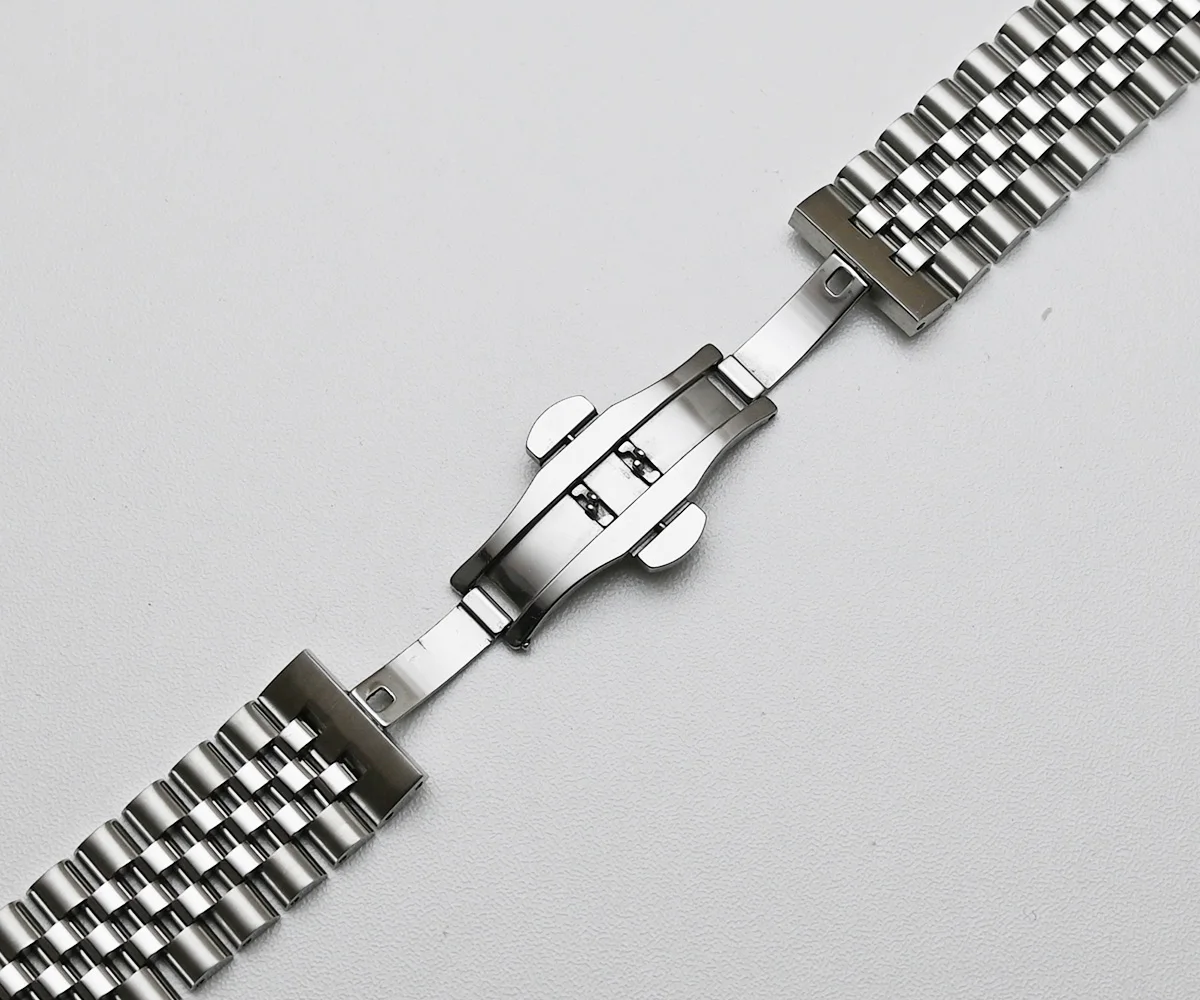 Premium Stainless Steel Watch Band - Elegant Replacement Wristband