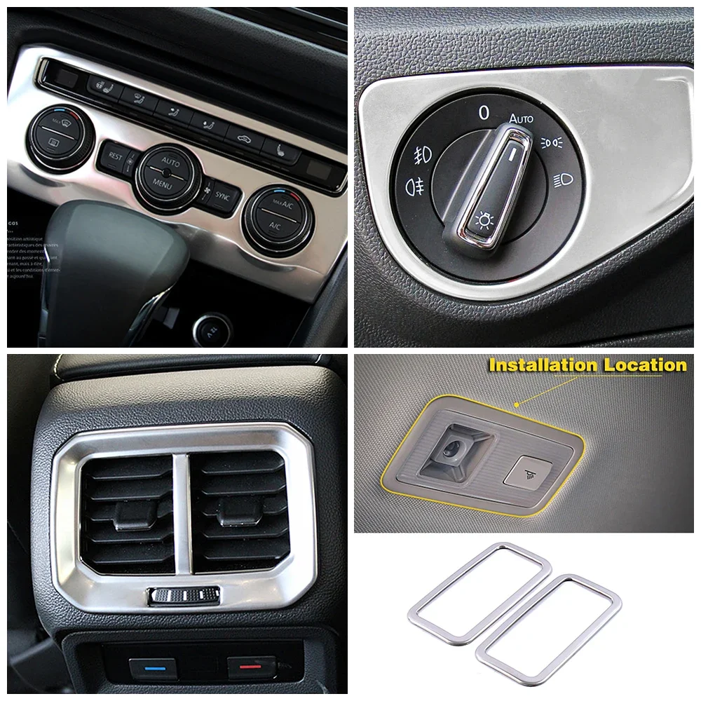 ٰ  ٰ Tiguan MK2 2017-2019 η ƿ ׸ ׼ ߾ ܼ Ʈ ǹ  ƼĿ