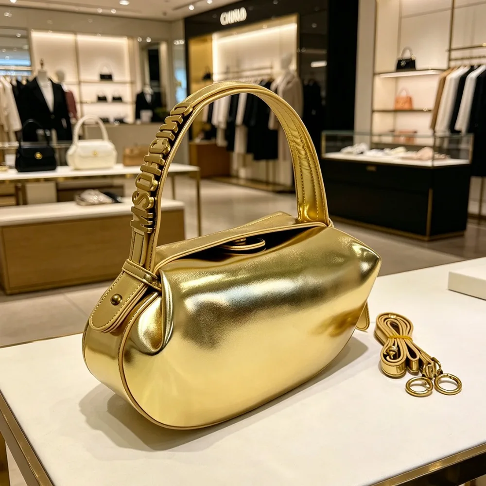 Women French Bread Stick Underarm Bag Crossbody Shoulder Handbag Purse Mini Round Tube Clutch Casual Summer 2026 New 4