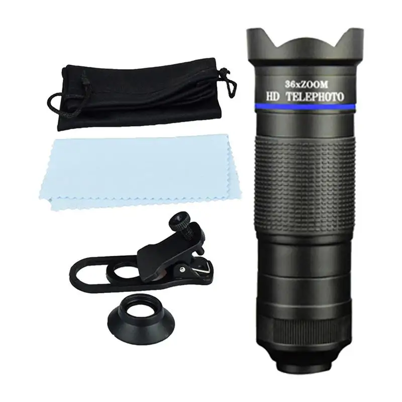 

Монокулярный телескоп для смартфона, объектив высокой четкости, Монокуляр для наблюдения за птицами, компактный уличный Монокуляр для кемпинга и птиц