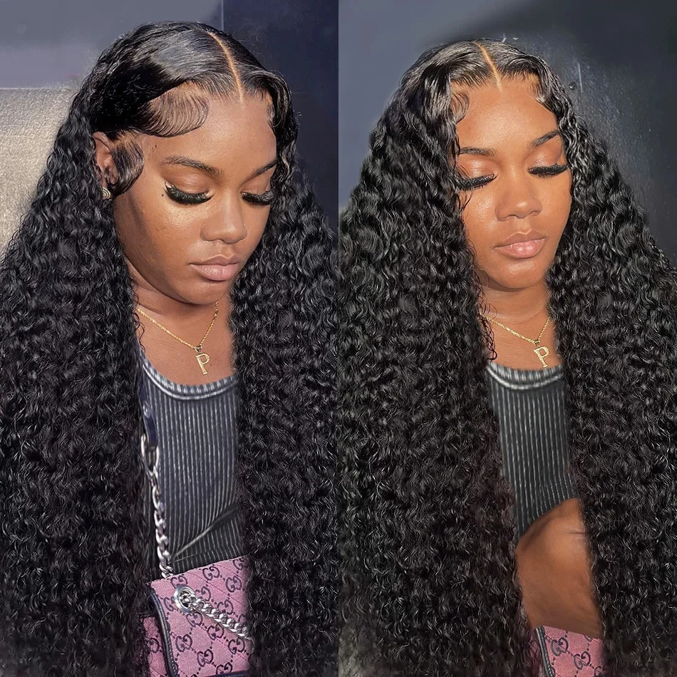 

Curly Wave 5x5 HD Closure Wig Remy Brazilian Human Hair Lace Closure Human Hair Wigs on Sale 28 30 Inch Lace Closure Wig