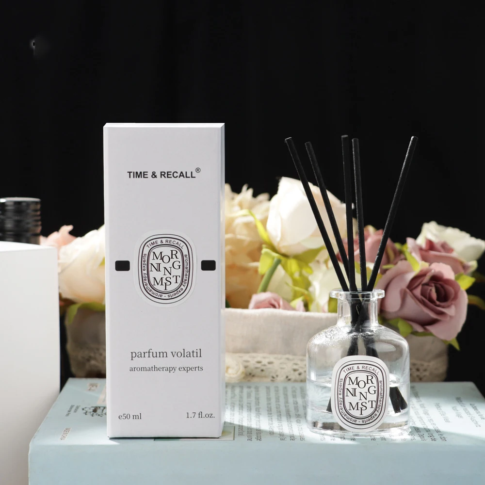 1PC 50ml Reed Diffuser Gift Set Home Fragrance Oil with Reed Sticks Home Air Freshener Essential Oil for Bathroom Accessories home fragrance products aroma oil diffuser