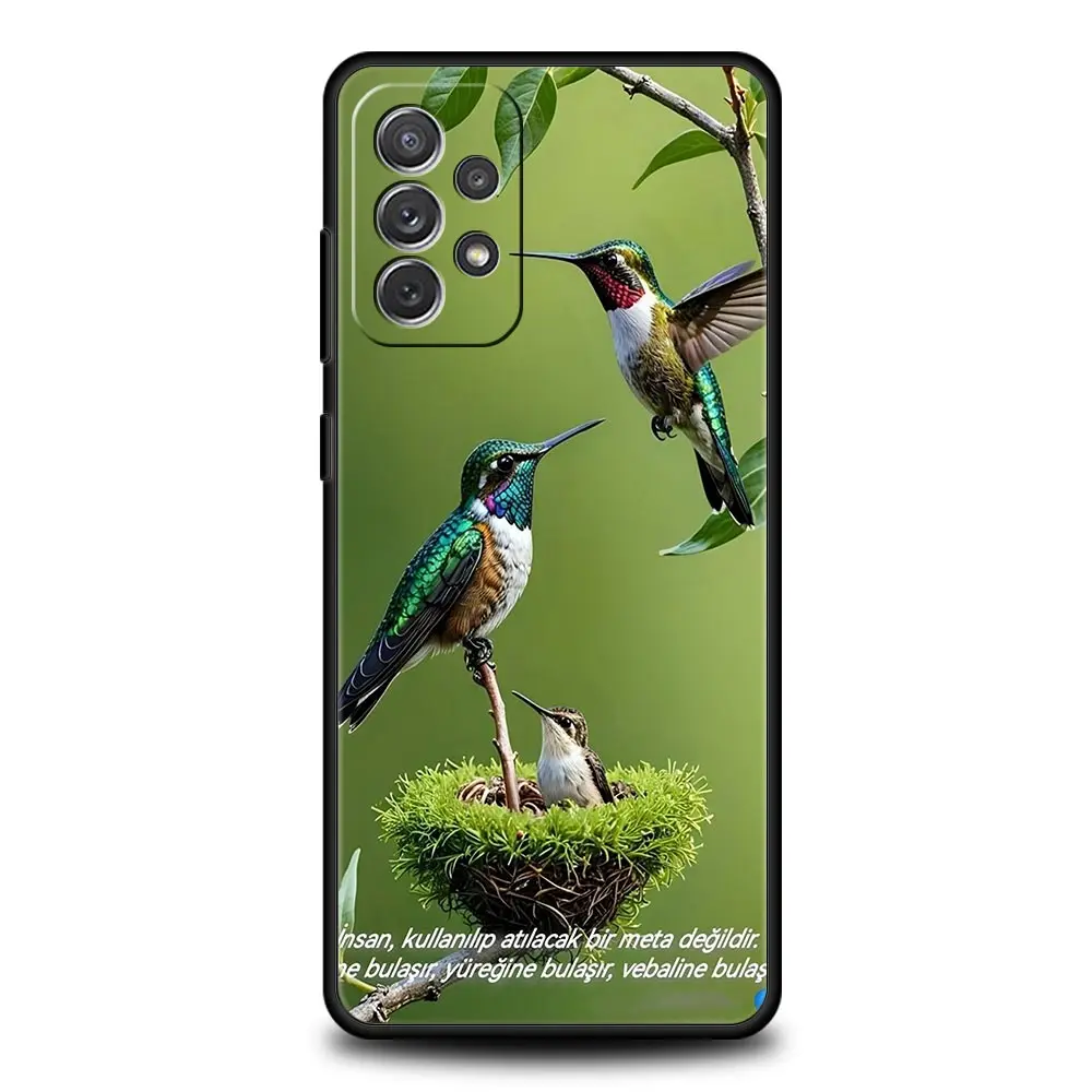 Hummingbird Design Protective Phone Case Cover