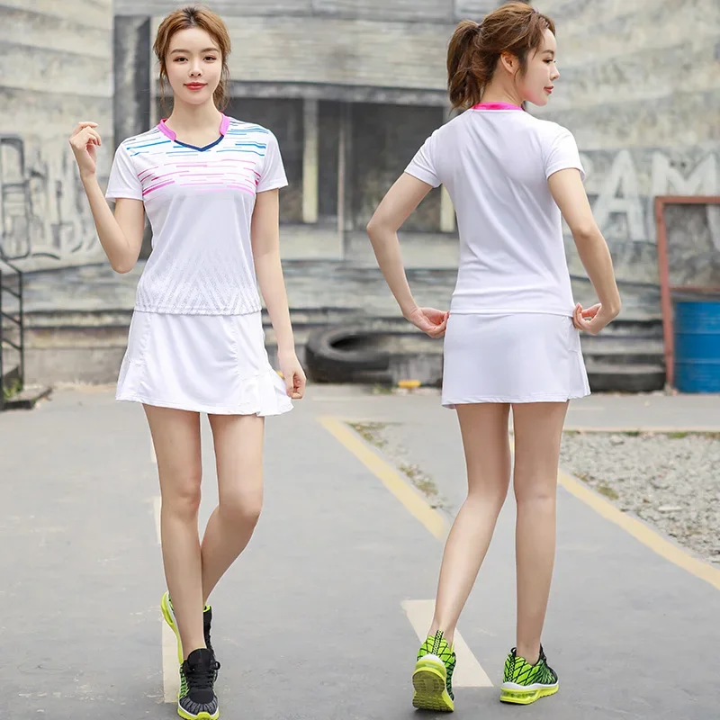 New Badminton Shirts Men Women Table Tennis Shirts Outdoor Running T-Shirts Fitness Gym Tennis Unisex