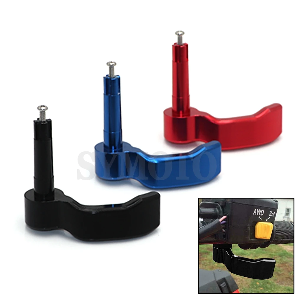 Moto Billet Thumb Throttle Leva Dell'Acceleratore Assist Per Atv Polaris Sportsman 550 570 850 1000 Scrambler 500 850 1000 2009-18