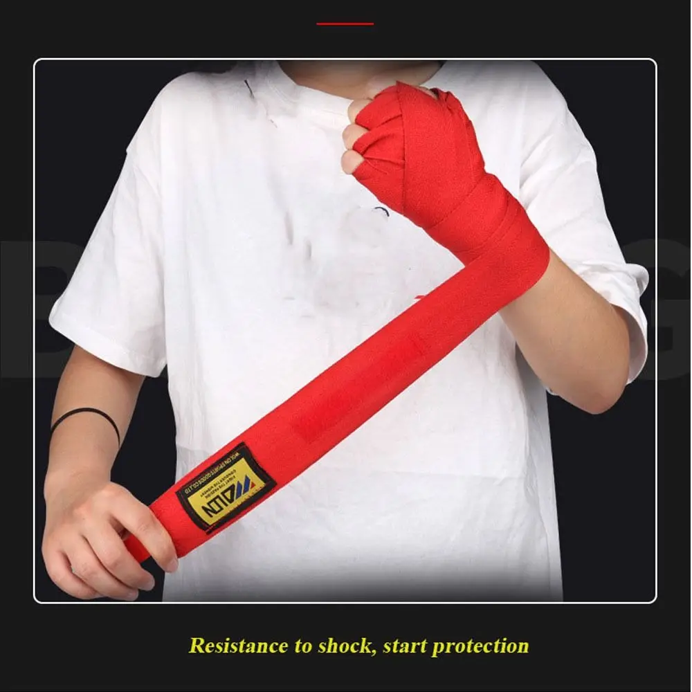 2롤 손목 스포츠 스트랩 복싱 붕대 MMA 핸드 랩 벨트 복싱 랩 산다 킥 컬러풀