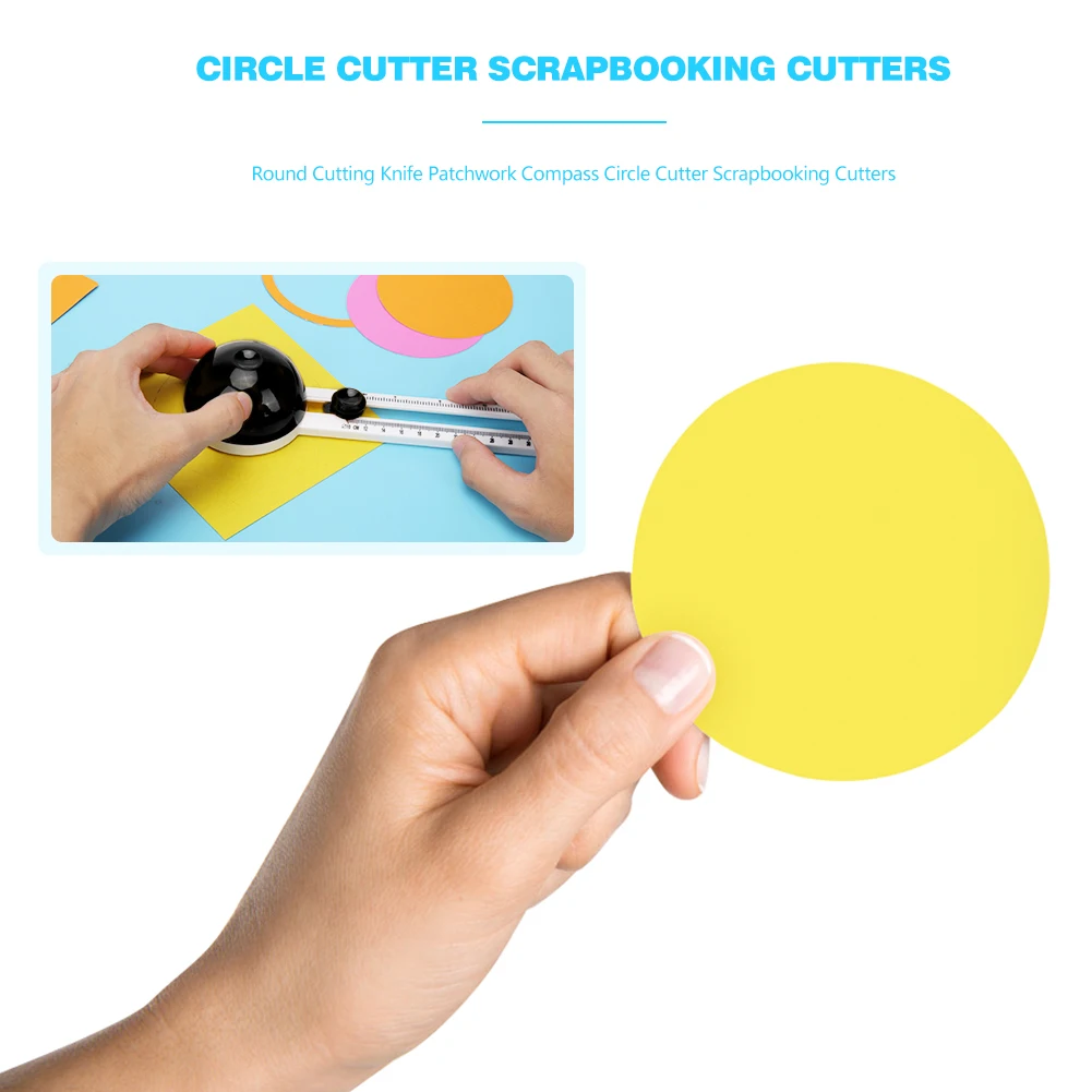 360° circle cutter DIY manual rotation compass knife,Round cutter Round  cutter Paper cutter handmade diy greeting card card making