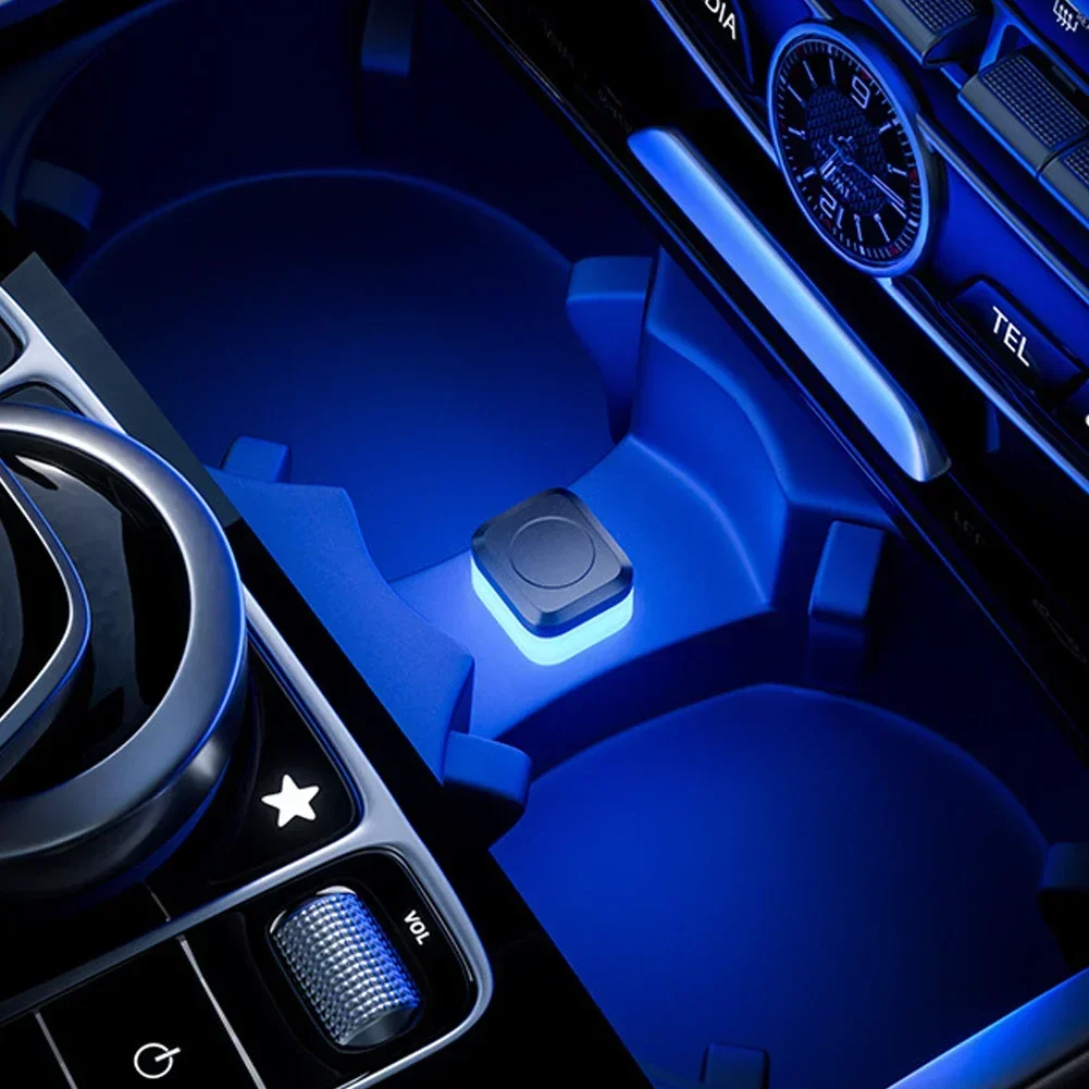 1 Stück Mini-USB-LED-Licht, Auto-LED-Innenbeleuchtung DC 5V Smart USB-LED-Atmosphärenlicht, Laptop-Tastaturbeleuchtung Dekoration Nachtlicht