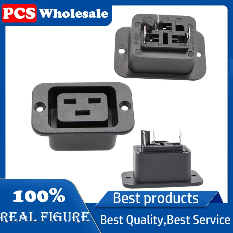 

Розетка мощностью 16 А 250 В, модуль розетки большой мощности с ушным винтовым монтажным отверстием C19 мама