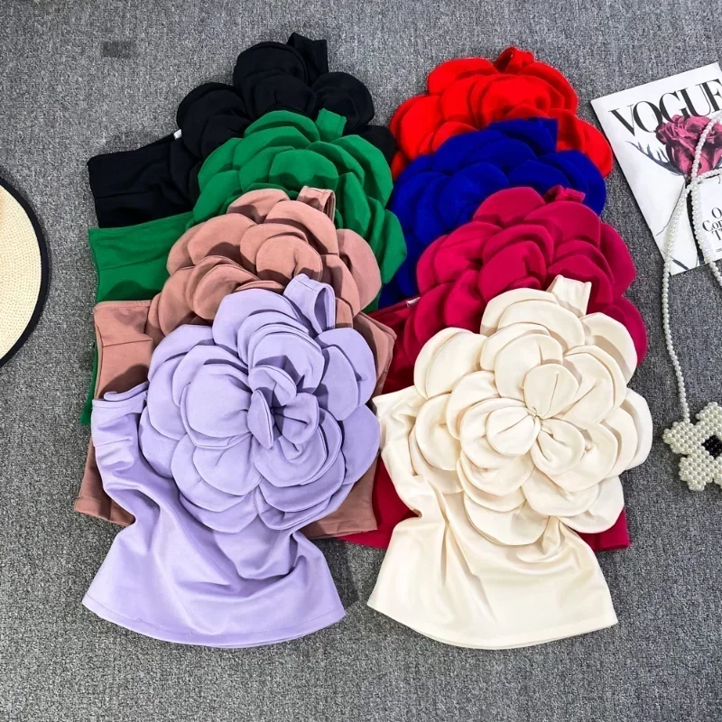 Camiseta Sin Mangas Niña Floerns - Tirantes Fruncidos Banda Básica