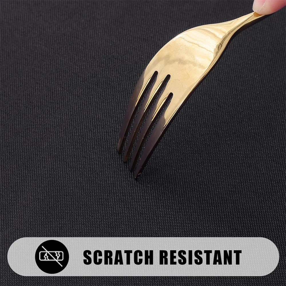 Olanly Rectangle Tablecloth Waterproof Stain Resistant Table Cloth Decorative Washable Fabric Table Cover For Dining Outdoor - Image 2