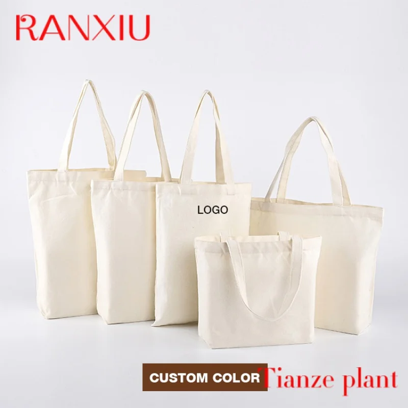 

Custom Custom Blank Sublimation Eco Friendly Reusable Cotton Canvas Shopping Tote Bag With Custom Printed Logo