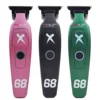 D10 7000RPM 3 Colors Professional Men's Hair Salon Hairdresser Sculpted Push Corner DLC Coating 0 Blades High Speed Low Noise 6