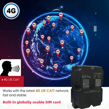 Localizzatore GPS 4G Allarme moto per auto Monitoraggio Dispositivo di localizzazione GPS in tempo reale Allarme antifurto APP di posizione geo-clinazione