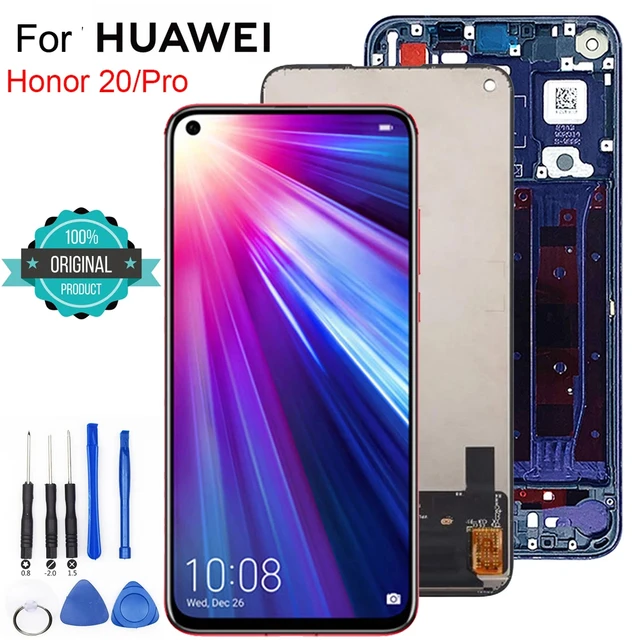Nouveau 6.26 Pour Huawei Honor 20 LCD Affichage Honor20 Écran Tactile  Digitizer Pour Honor 20 Pro Affichage YAL-L21 YAL-AL10 Pièces D'assemblage  - AliExpress