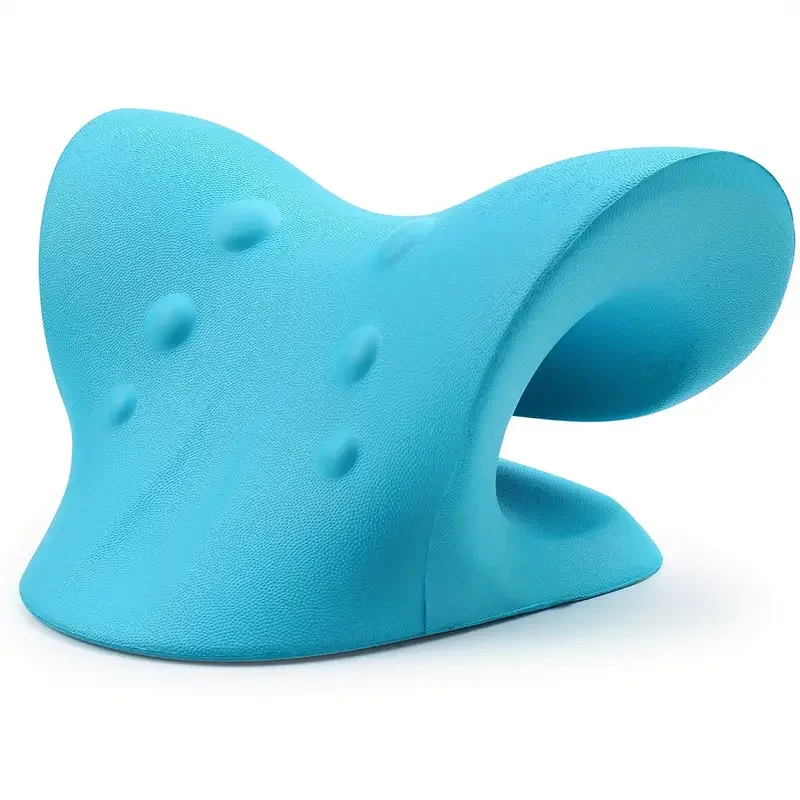 C Type Neck Shoulder Relaxer Cervical Spine Stretch Muscle Relaxation Traction