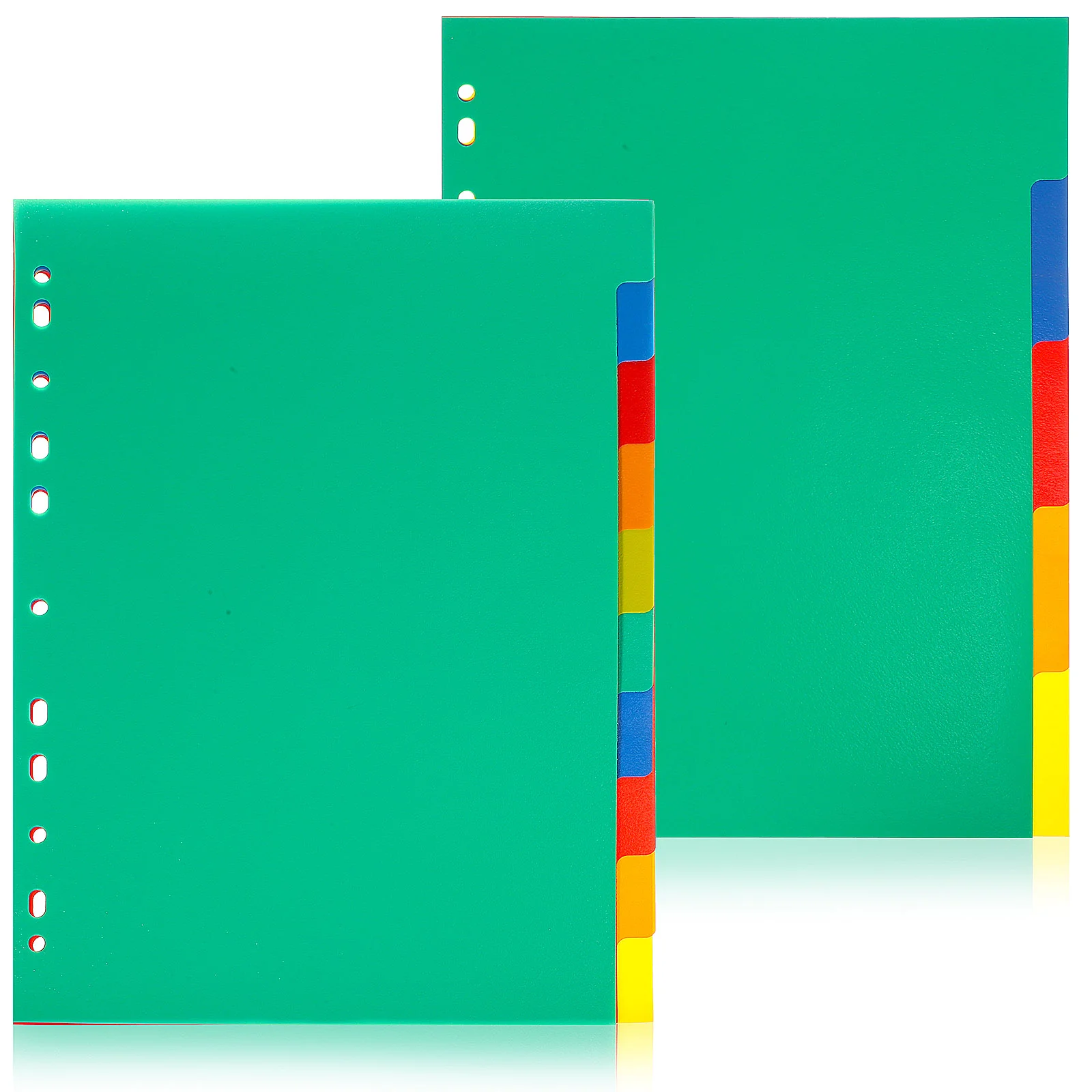 

Разноцветные бумажные страницы A4, пластиковый блокнот, карточка с разделителями, школьные и офисные канцелярские принадлежности