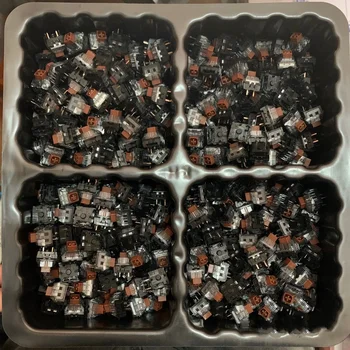 Kailh 박스 화이트 V2, 박스 다크 브라운 V2, 박스 레드 V2, 기계식 키보드 스위치, 키보드 커스터마이징용 클릭키 선형 촉각 5 핀