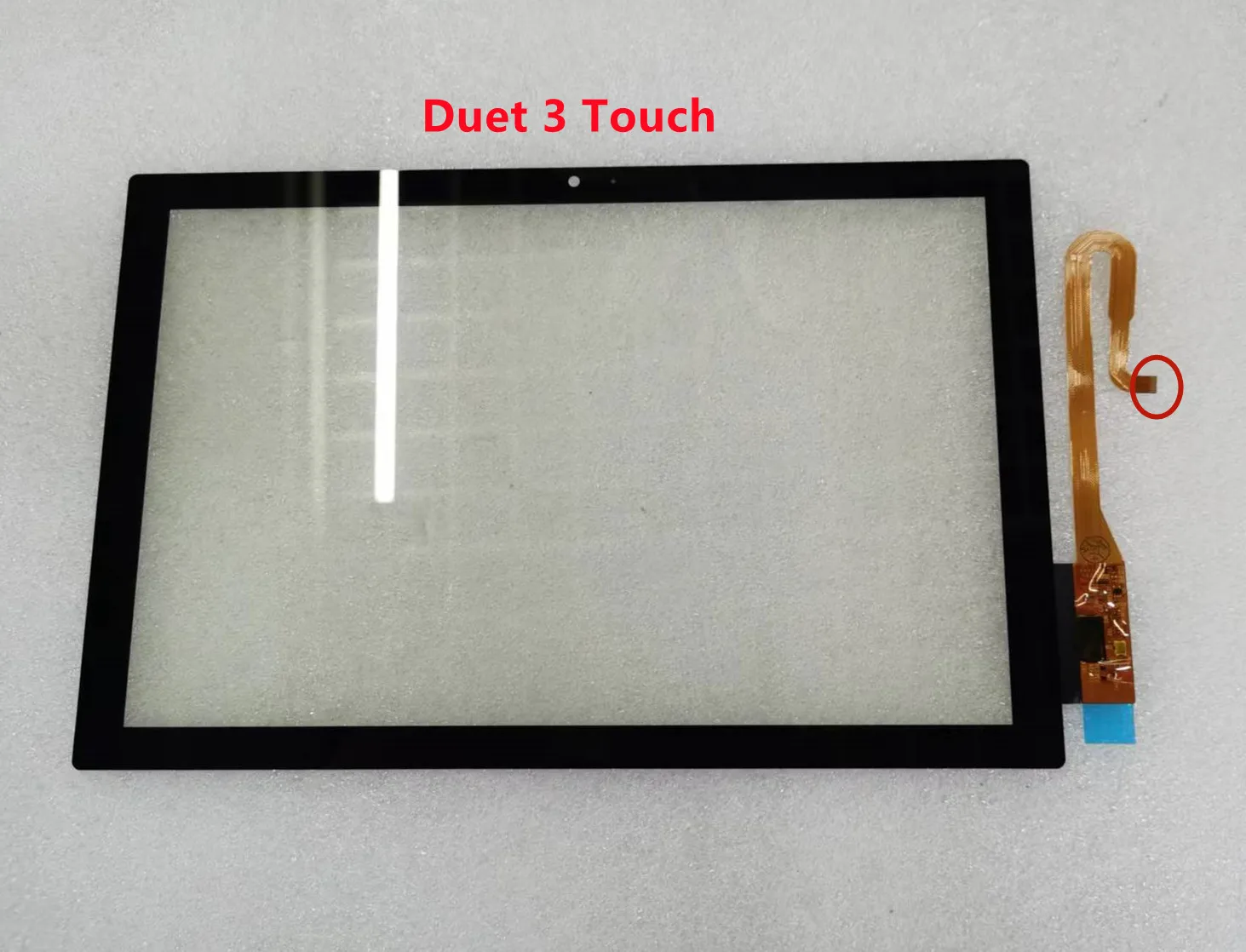 Original 10.3 Inch Polegadas para Lenovo Ideapad Dueto Dueto 3i 82hk000vru Display Lcd com Tela de Toque Digitador Assembléia 100 Testado - Imagem 3