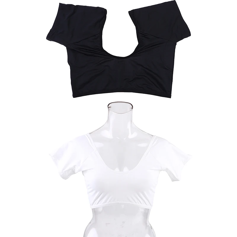 T-shirt Shape Sweat Pad Summer Deodorants Underarm Anti Perspiration Sweat Pads Reusable Washable Armpit Pads For Women