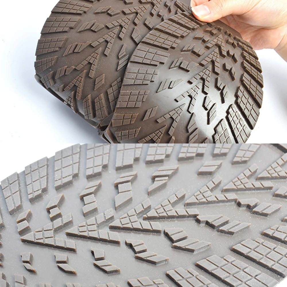 Suole In Gomma Piena Per Scarpe - Morbide E Antiscivolo, Taglia 41-44, Ideali Per Riparazioni Fai Da Te - Foto 6