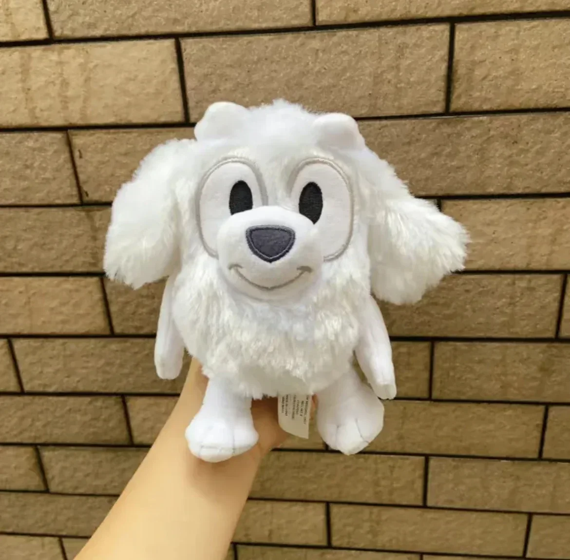 

20cm Bluey Animation Peripheral Cute Cartoon Bluey Bingo Combination Dalmatian Dog Glasses Dog Plush Doll Children'S Holiday Toy