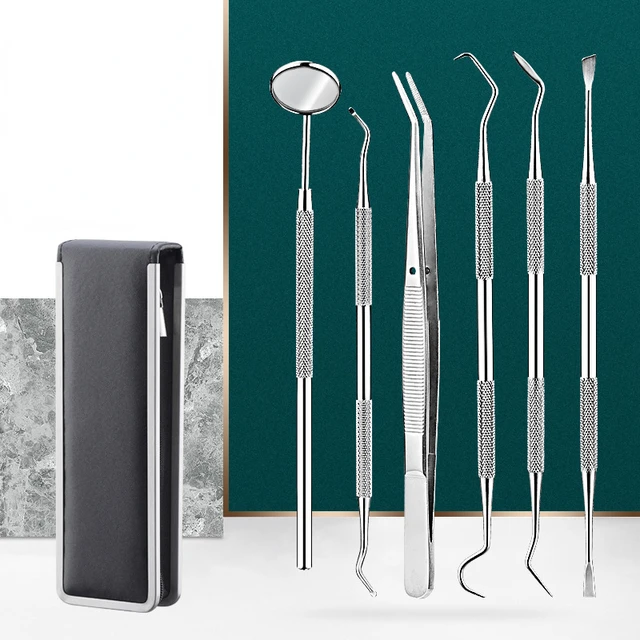 Set In Acciaio Inox Per L'igiene Orale - Pi&ugrave; Varianti