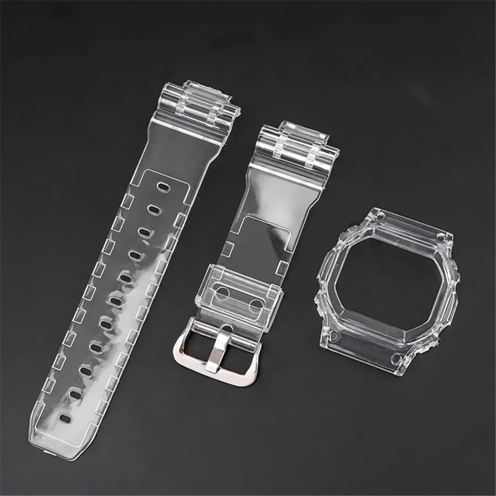 Strap+Case for Casio G-Shock DW-5600/5000 GW-M5610 G-5600 GLX-5600