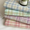 Pure Cotton Color Stripes Flat Sheet Soild Color Bed Linen Skin-friendly Adults Kids Room Bedsheet roupa de cama (No Pillowcase) 3