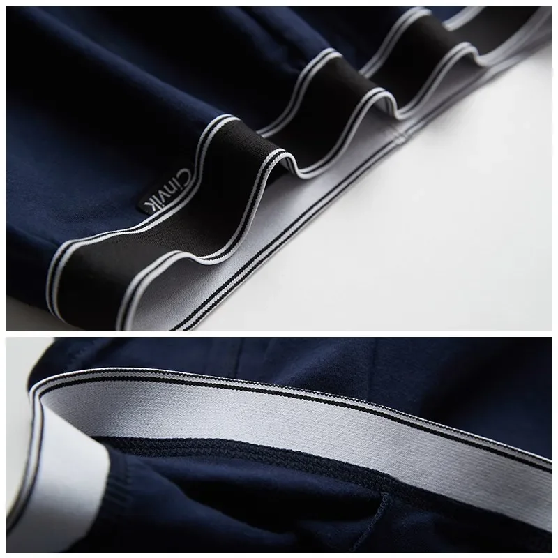 4PCS Cotton Boxers Men Breathable Panties Sexy Men Briefs Comfort Underpants Male Underwear Antibacterial Boxer Seamless Panty